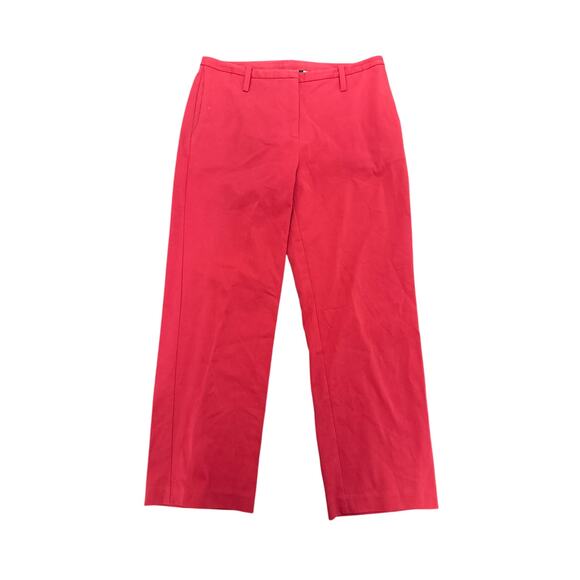 Express Stretch Women’s Size 3/4 Red Pants 28” Waist 25” Inseam Capri - Picture 1 of 5